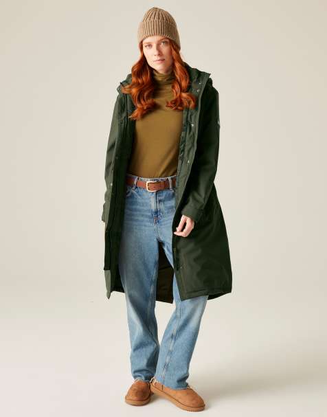 Regatta Yannta waterproof jacket in green - view 1