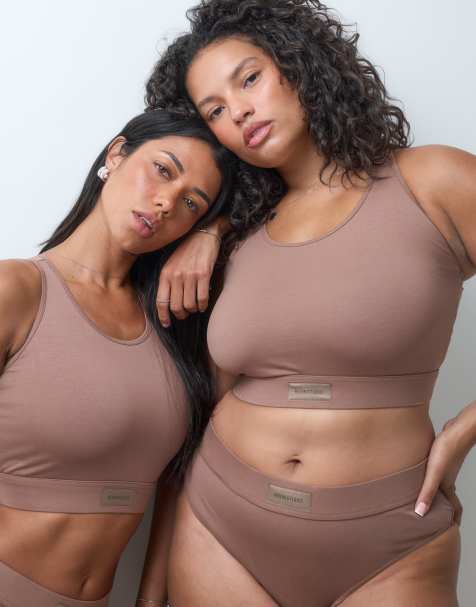 Reign Studio Chill with me bralette pour poitrines généreuses en beige - view 1