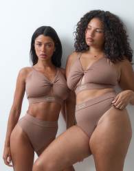 Reign Studio Maya Fuller Bust bralette in beige