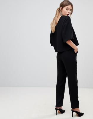 double layered jumpsuit