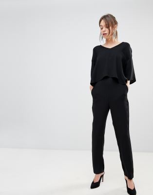 double layered jumpsuit