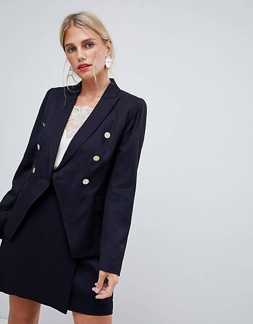 Reiss button double breasted jacket