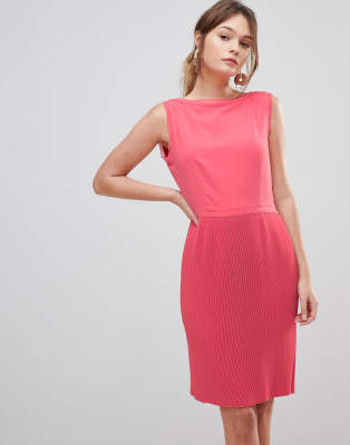 reiss pleated dress
