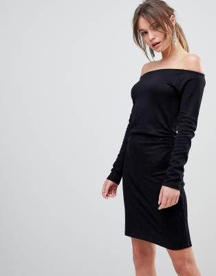 Reiss Edita Off Shoulder Bodycon Dress | ASOS