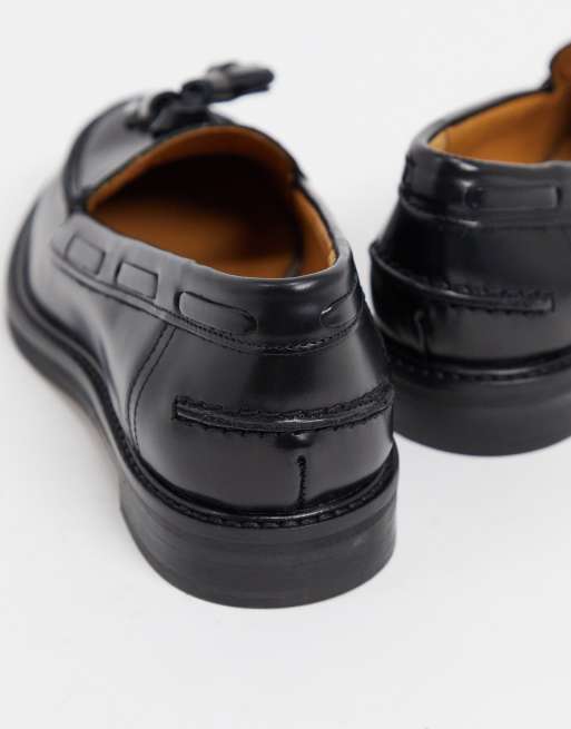 Reiss – Farah – Schwarze Tasselloafer, 2 von 4