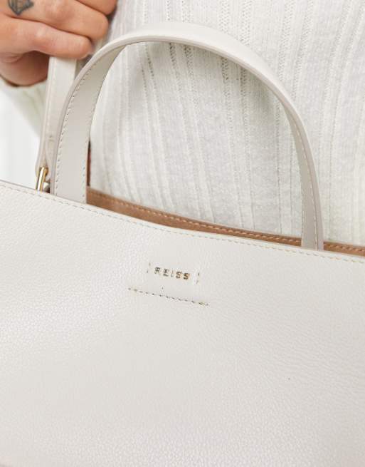 Reiss freya best sale leather bucket bag