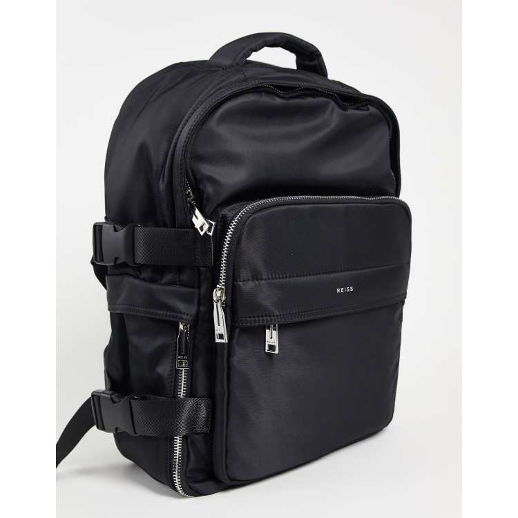 Reiss harrison backpack in black