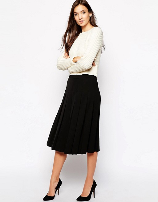 Reiss | Reiss Pleated Culottes