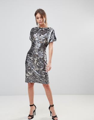 reiss sequin dress