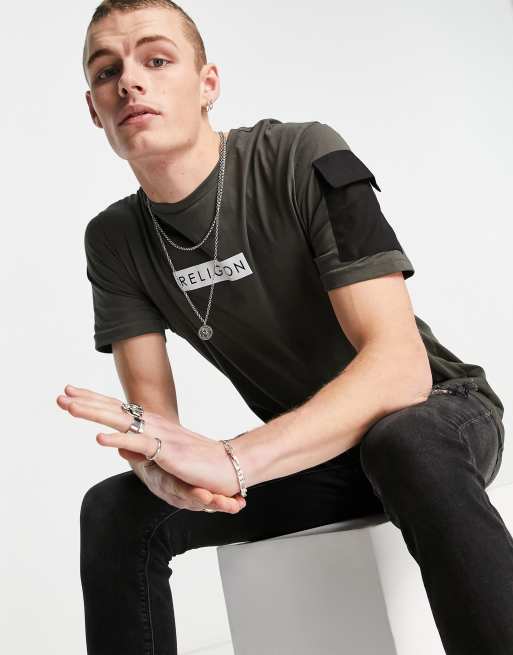 Religion – Cadet – Kakifärgad t-shirt