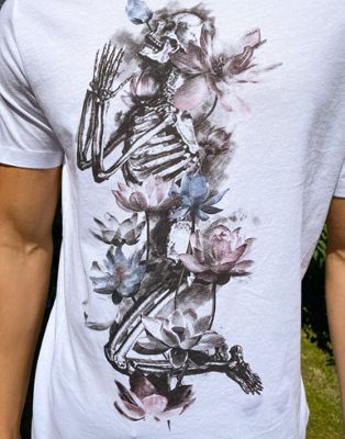 religion skeleton t shirt