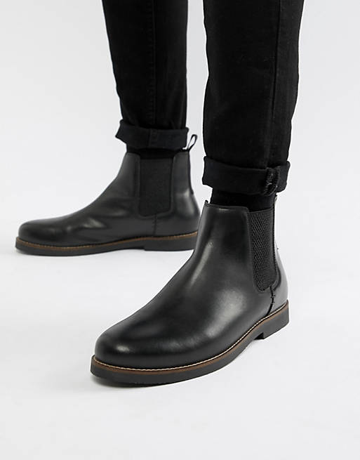 Religion leather chelsea boot in black | ASOS
