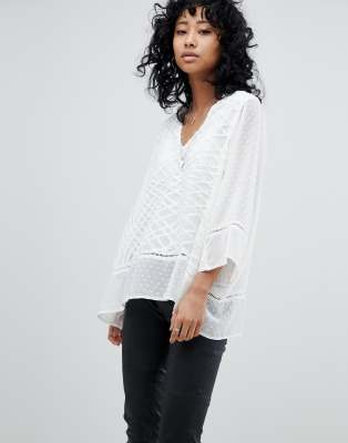 oversized sequin top