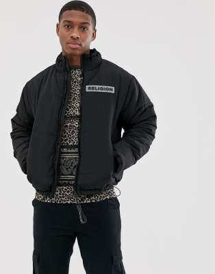 religion puffer jacket