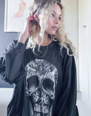 robe motif tete de mort
