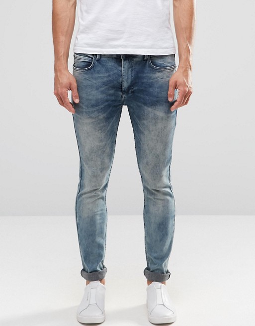 Religion Slim Fit Noize Jeans in Opium Wash | ASOS
