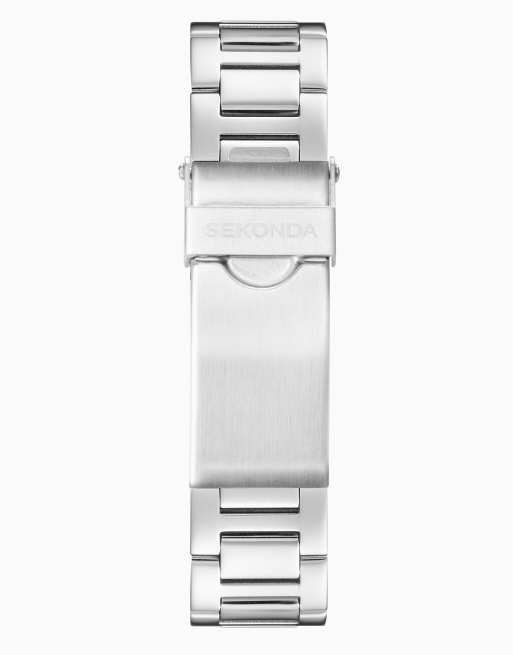 Reloj analógico plateado con esfera de 30 mm para mujer Octaire TV de Sekonda, 2 de 4