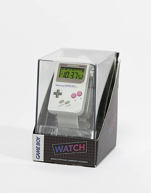 Reloj con diseño de la Gameboy