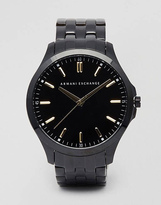 Hombre Other | Reloj de acero inoxidable en negro AX2144 de Armani Exchange - LV77332