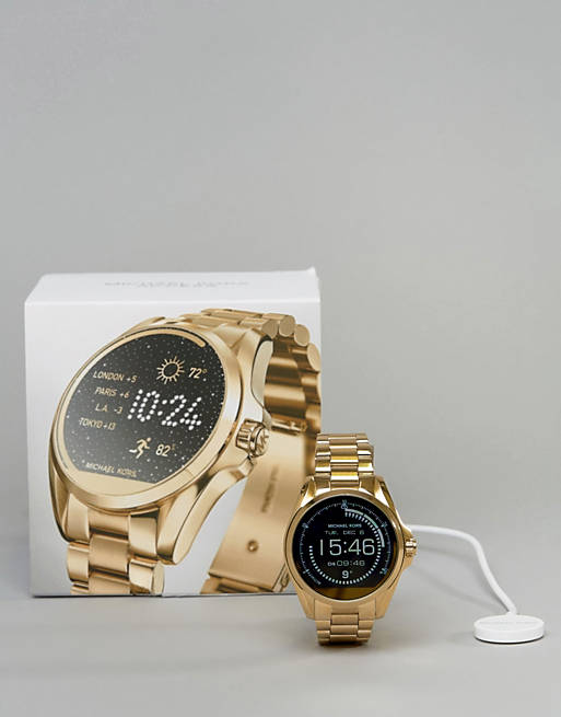 Reloj de pulsera de en dorado Bradshaw de Michael Kors ASOS