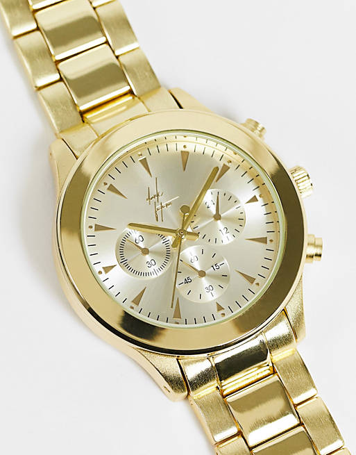 Hombre Other | Reloj de pulsera dorado de ASOS Dark Future - RL95222