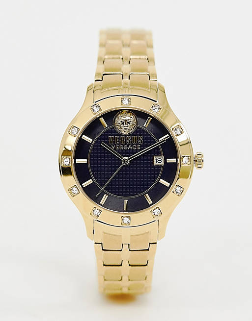 Divertidísimo Contando insectos intercambiar Reloj de pulsera en dorado Brackenfell VSP 460318 de Versus Versace | ASOS