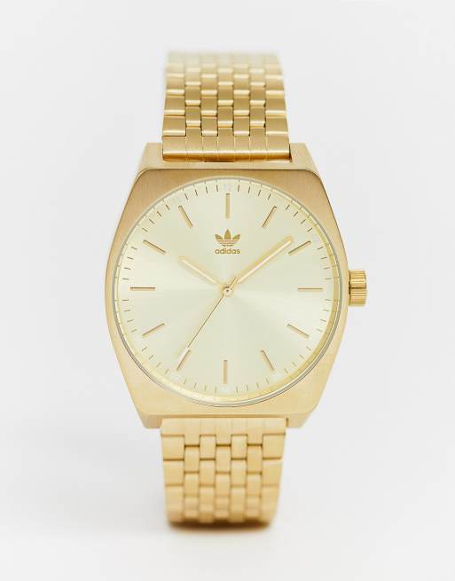 Reloj de pulsera dorado Z02 de adidas | ASOS