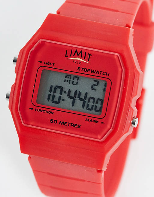 Hombre Other | Reloj digital rojo de Limit - ZW85557