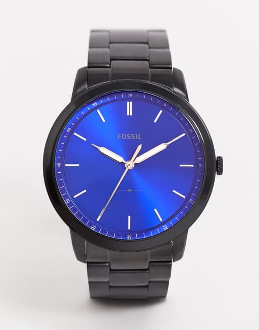 Reloj minimalista en negro FS5693 de Fossil