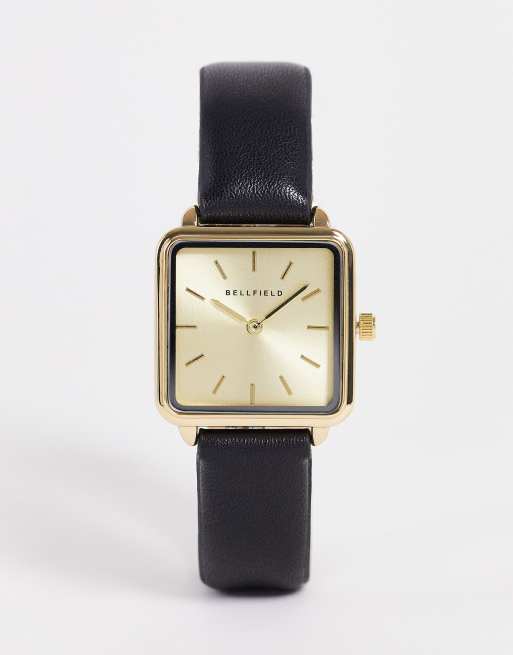 Reloj negro hotsell minimalista
