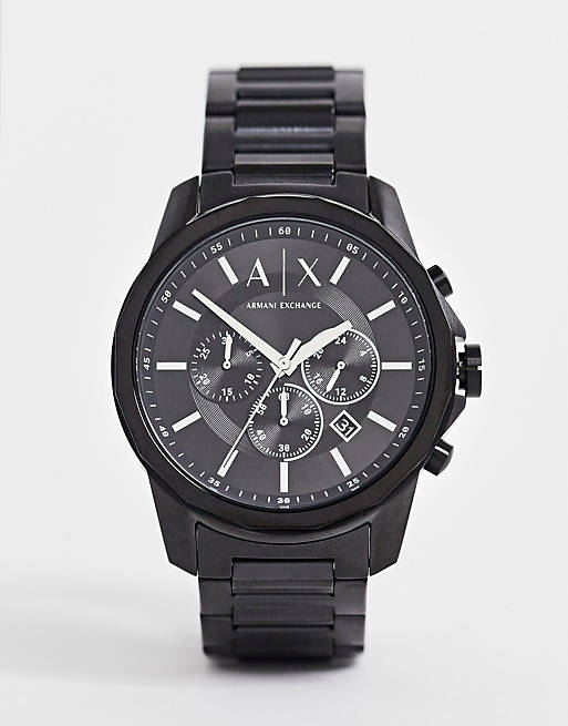 Hombre Other | Reloj negro de pulsera para hombre Banks de Armani Exchange - FL09678
