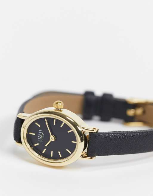 Reloj De Pulsera Comtech Analógico Para Mujer Color Negro Correa Piel  Sintética con Ofertas en Carrefour