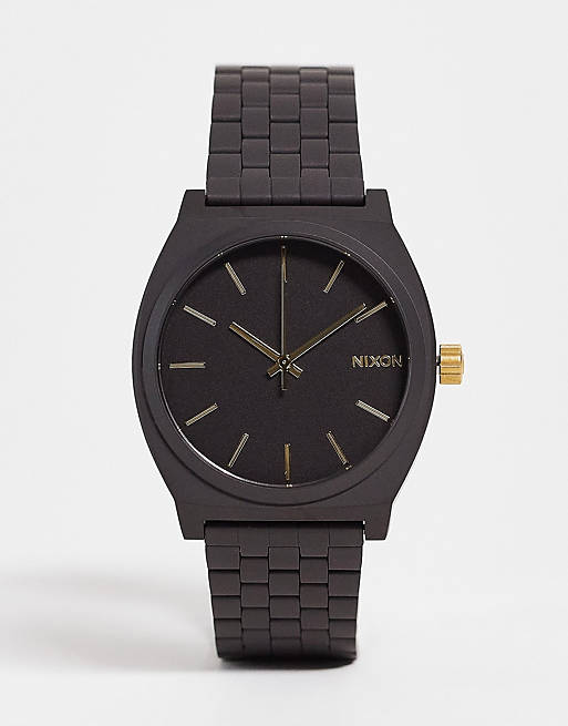 Hombre Other | Reloj negro y dorado Time Teller de Nixon - CF91789