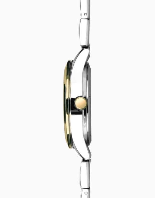 Reloj para mujer con esfera plateada de 36 mm y correa de acero inoxidable Taylor de Sekonda, 2 de 3
