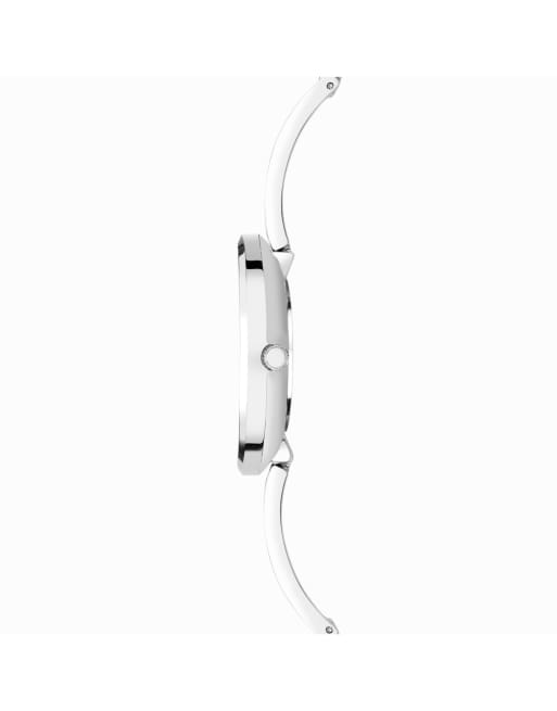 Reloj para mujer con esfera plateada de 36 mm y correa semirrígida de aleación Stardust de Sekonda, 3 de 4