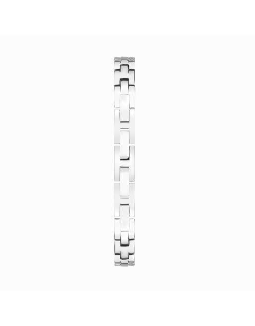 Reloj para mujer con esfera plateada de 36 mm y correa semirrígida de aleación Stardust de Sekonda, 4 de 4