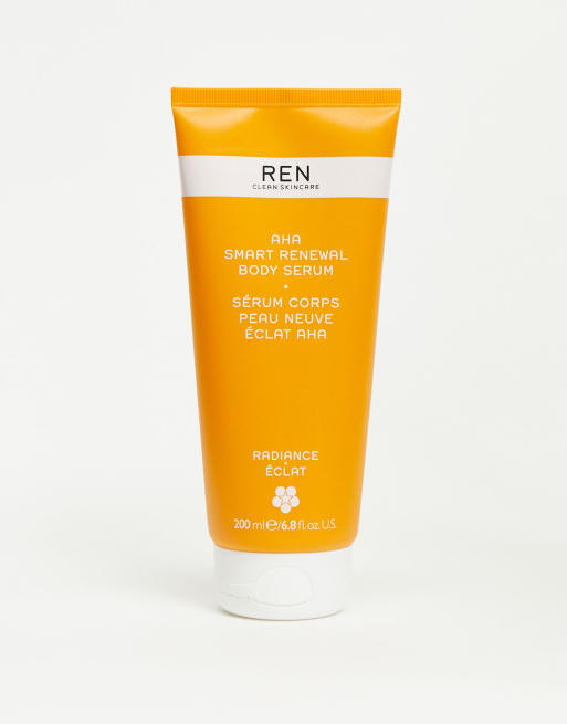Ren Clean Skincare AHA Smart Renewal Body Serum 200ml ASOS