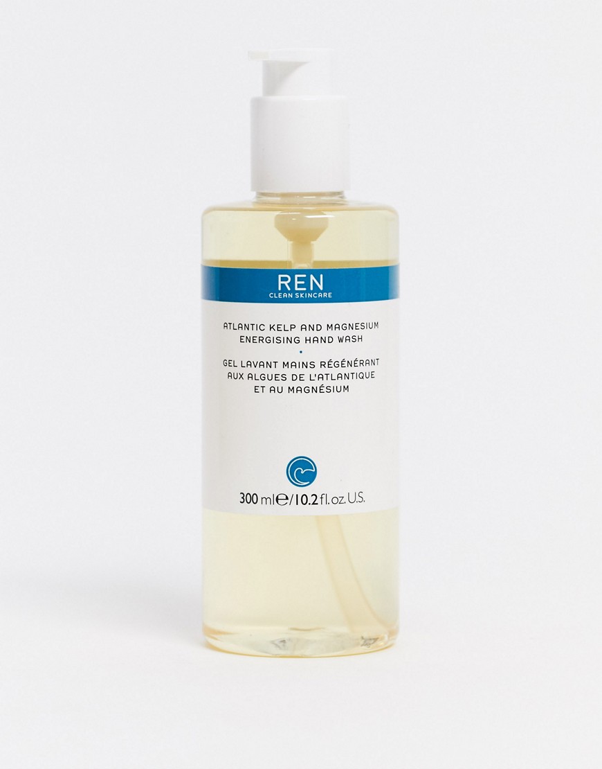 REN – Clean skincare – Atlantic kelp and magnesium energising hand wash – Handtvätt 300 ml-Genomskinlig