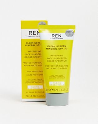 REN – Clean Skincare Clean Screen – Mineralischer Sonnenschutz mit LSF 30