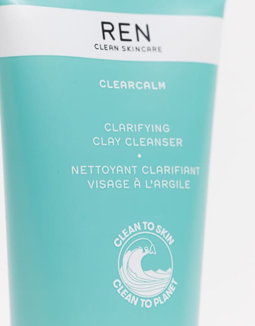 REN Clean Skincare Clearcalm 3 Clarifying Clay Cleanser 150ml, 2 of 4