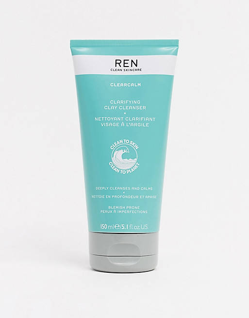 REN - Clean Skincare Clearcalm 3 Clarifying Clay Cleanser - Reiniger 150ml