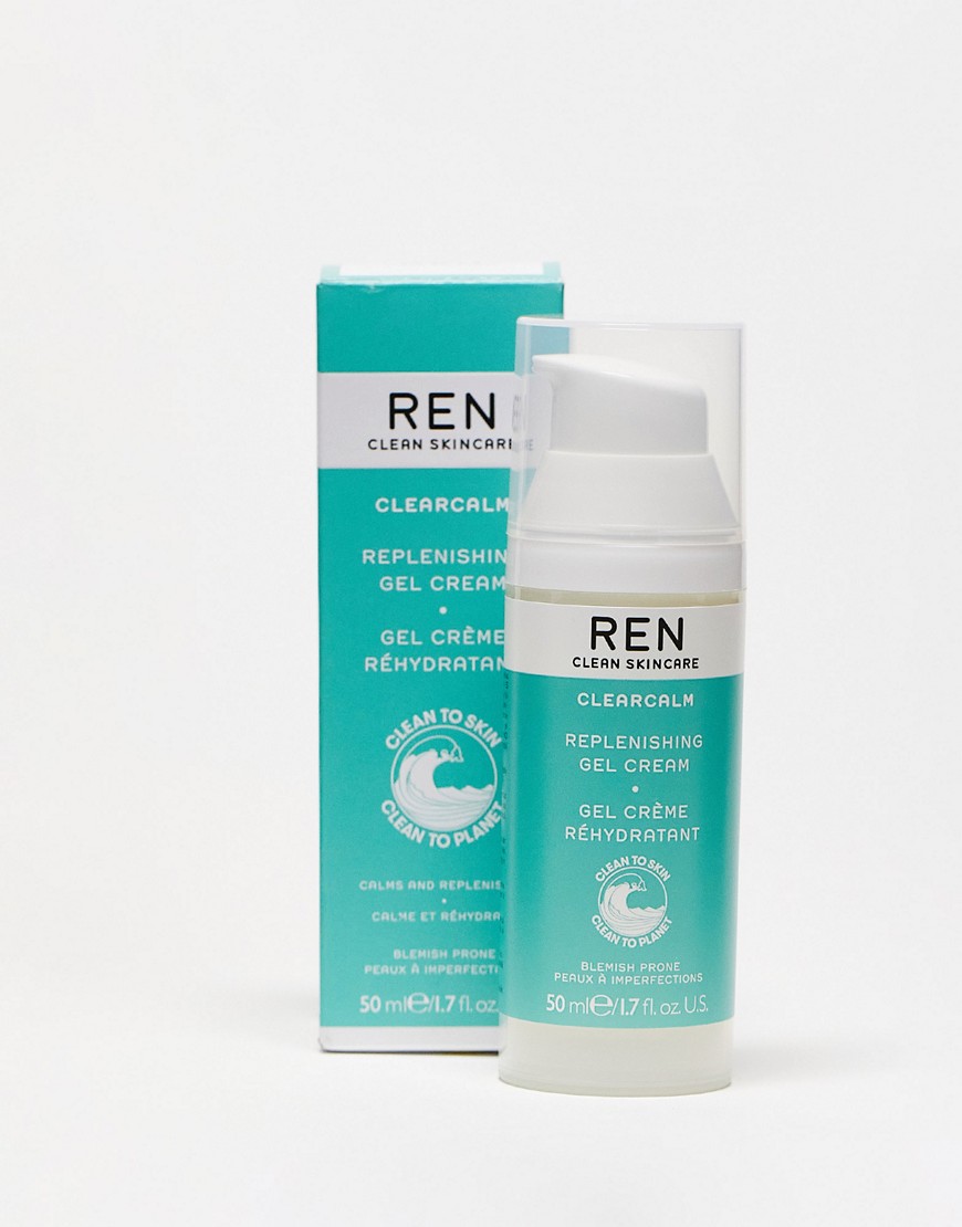 Ren Clean Skincare Clearcalm Replenishing Gel Cream 1.7 Fl Oz-no Color