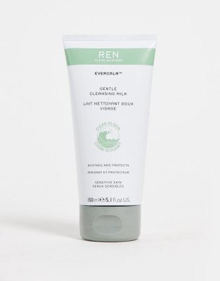 Ren Clean Skincare Evercalm Gentle Cleansing Milk 150ml-no Color