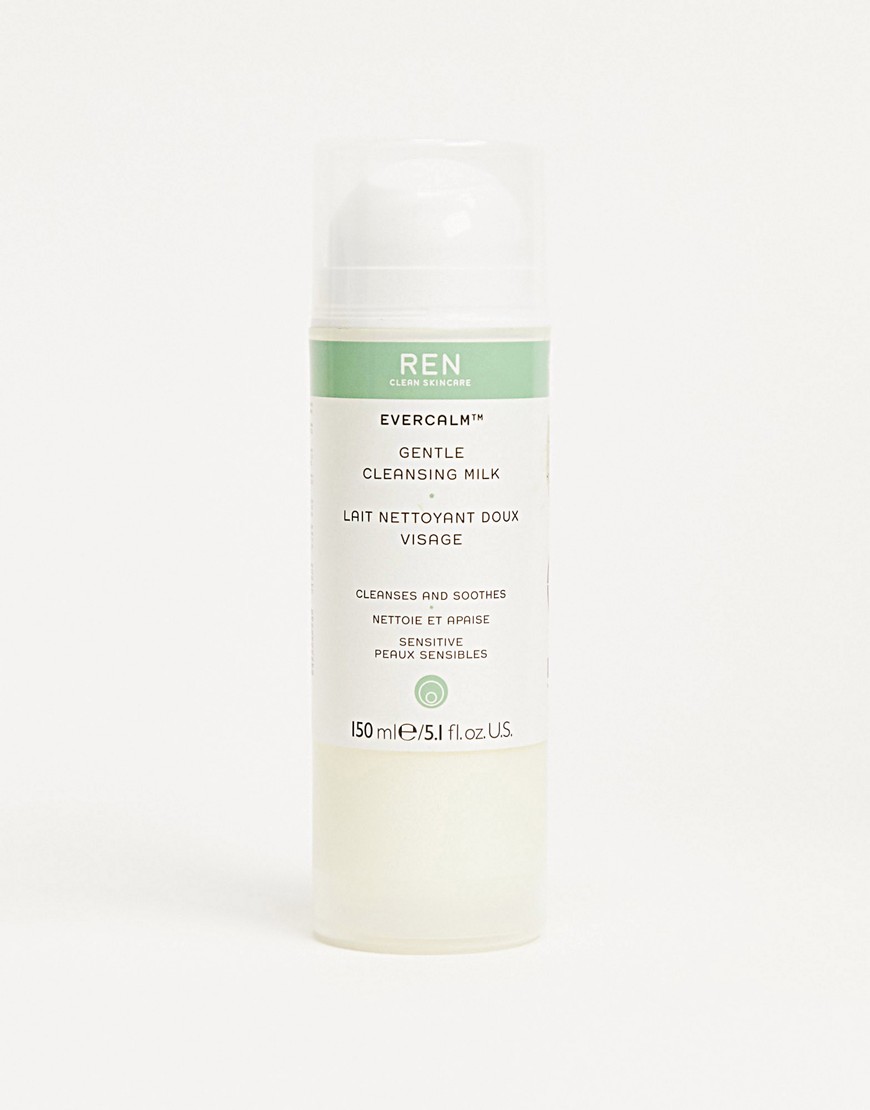 REN Clean Skincare Evercalm Gentle Cleansing Milk 5.1 fl oz-No color