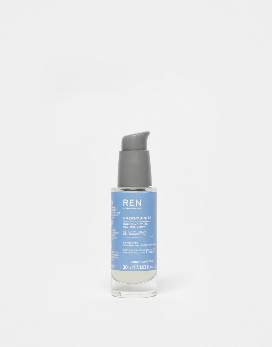 REN Clean Skincare Everhydrate Marine Moisture-Restore Serum 30ml-No colour