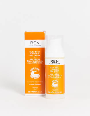 Ren Clean Skincare Radiance Glow Daily Vitamin C Gel Cream 1.7oz-no Color