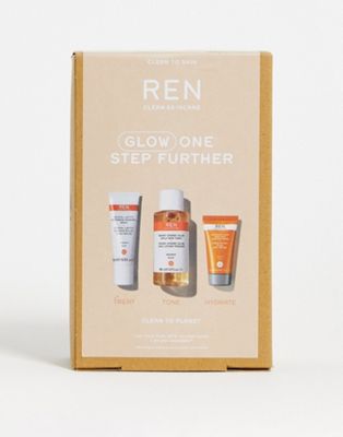 REN Clean Skincare Glow One Step Further Radiance Kit (save 26%)