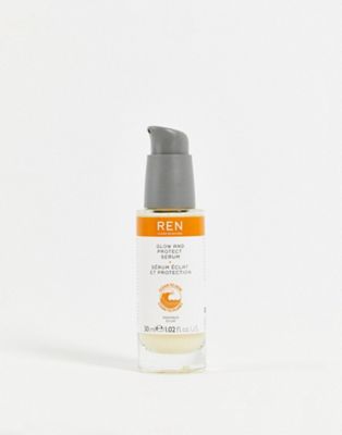 REN Clean Skincare Glow & Protect Serum 30ml - ASOS Price Checker