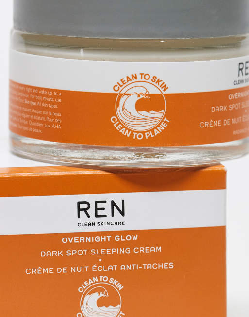 REN – Clean Skincare – Overnight Glow Dark Spot Sleeping Cream – Nachtcreme 50 ml, 3 von 4