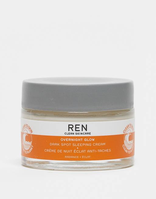 REN – Clean Skincare – Overnight Glow Dark Spot Sleeping Cream – Nachtcreme 50 ml, 4 von 4
